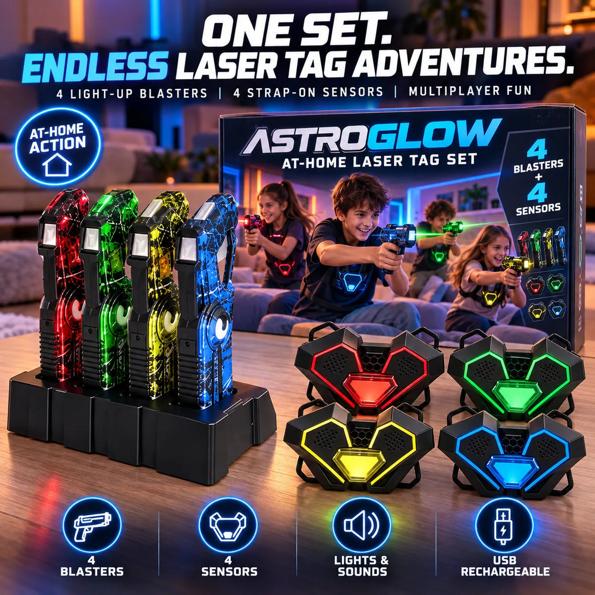 GlowStriker® -  Lasertag-setti