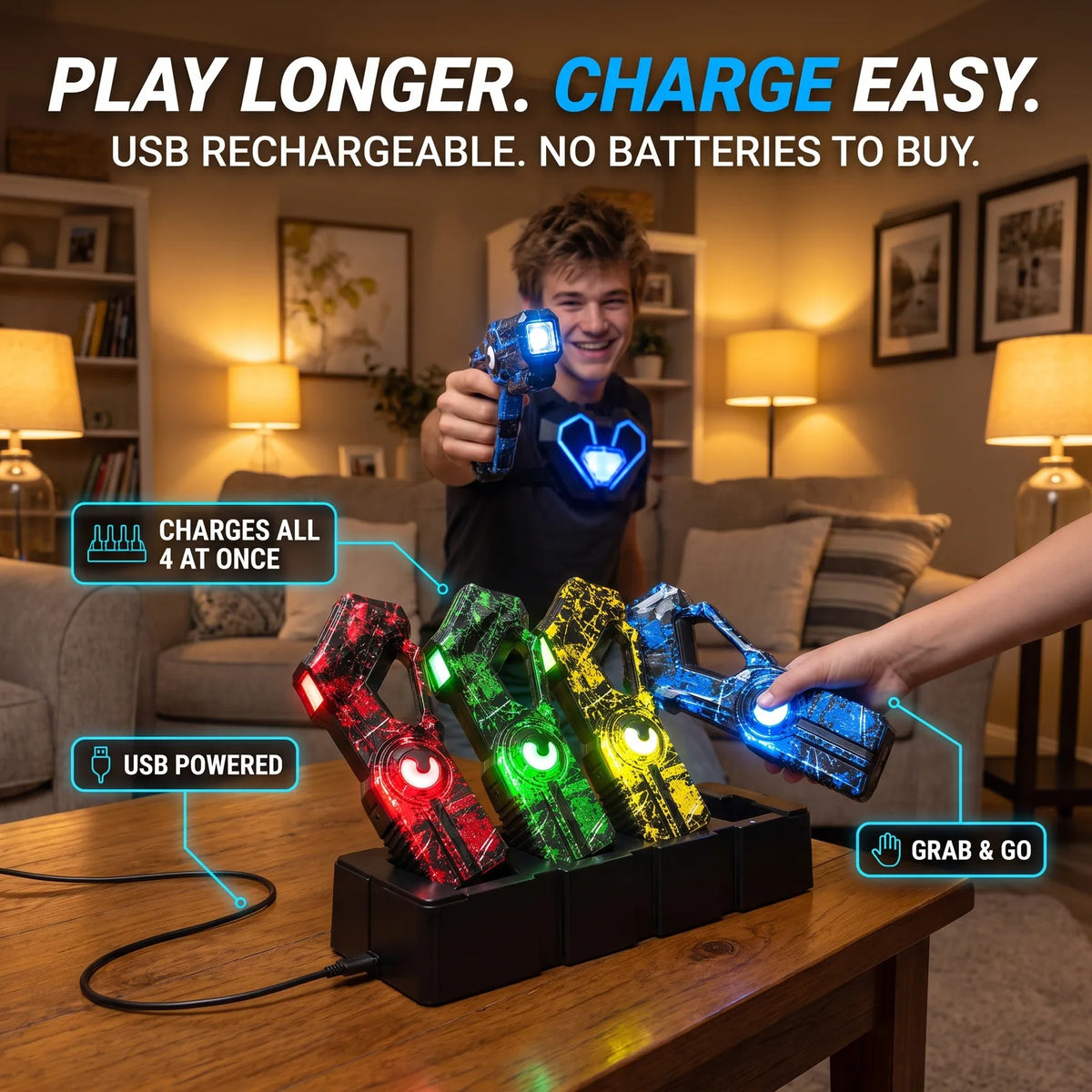 GlowStriker® -  Lasertag-setti